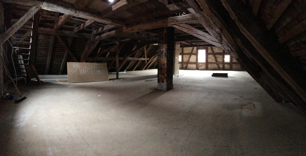 Dachgeschoss Hauptstr. 63, Bad Saulgau vor Ausbau