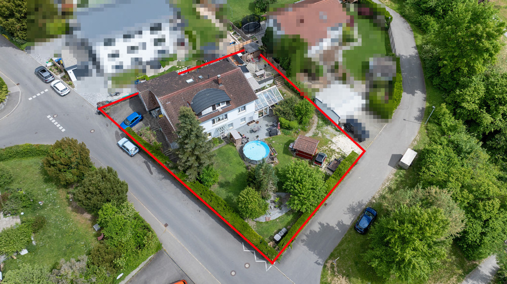 Draufsicht Grundstück