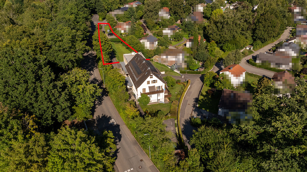 Blick Richtung Nordost (Skizze)