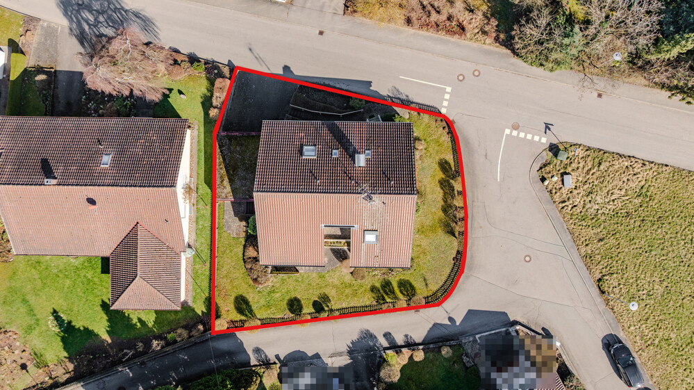 Draufsicht mit Grenzen 