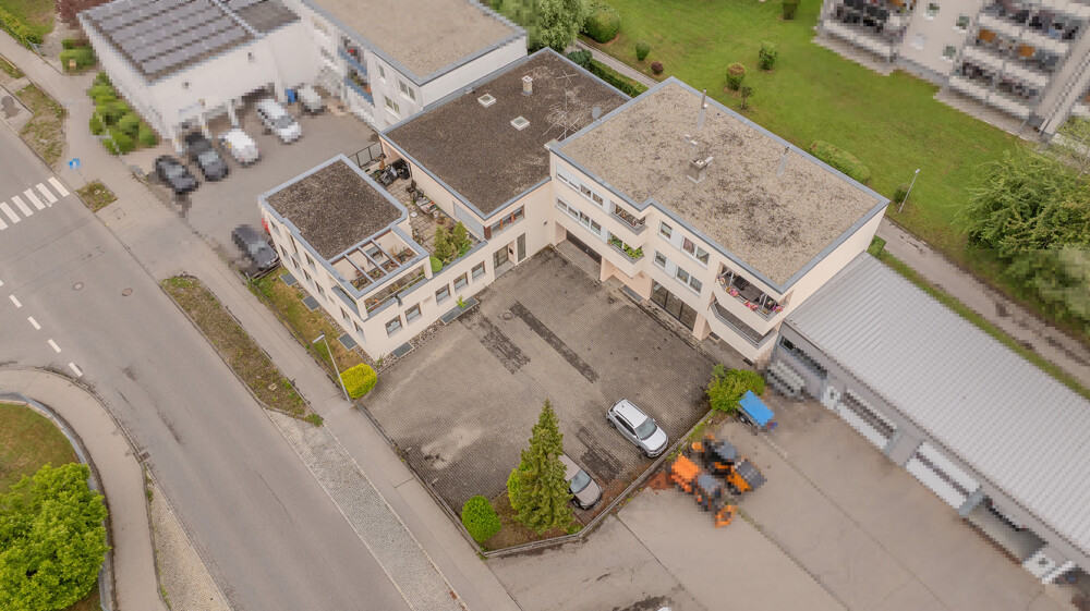Ansicht von oben Stellplätze Ansicht von oben Stellplätze