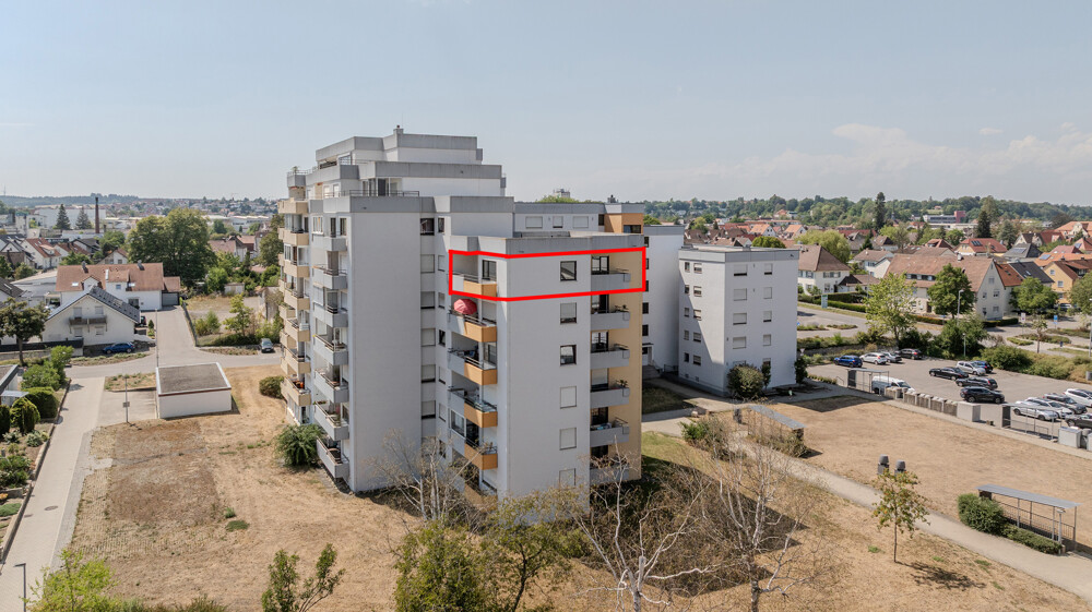 Ansicht Wohnung von außen Ansicht Wohnung von außen