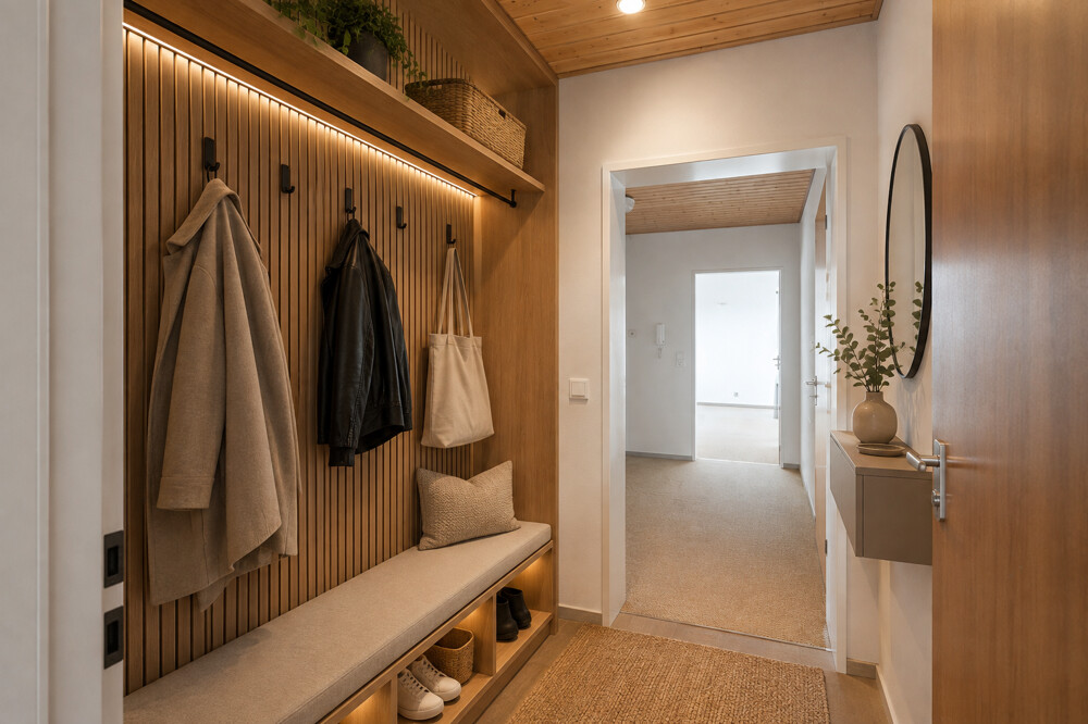 Garderobe Visualisierung Garderobe Visualisierung