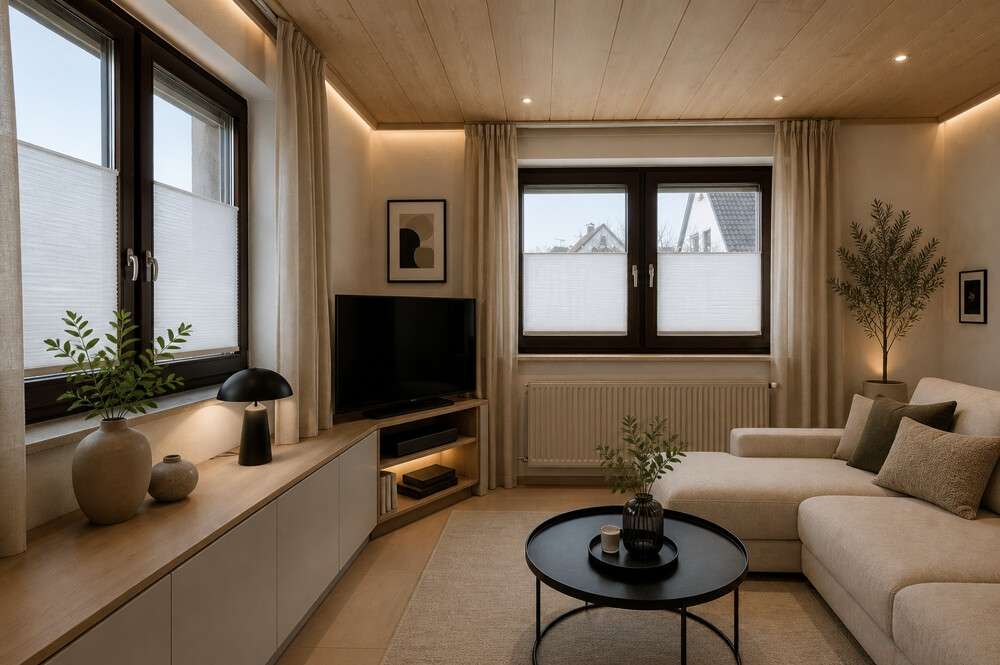 EG - Wohnzimmer Visualisierung EG - Wohnzimmer Visualisierung