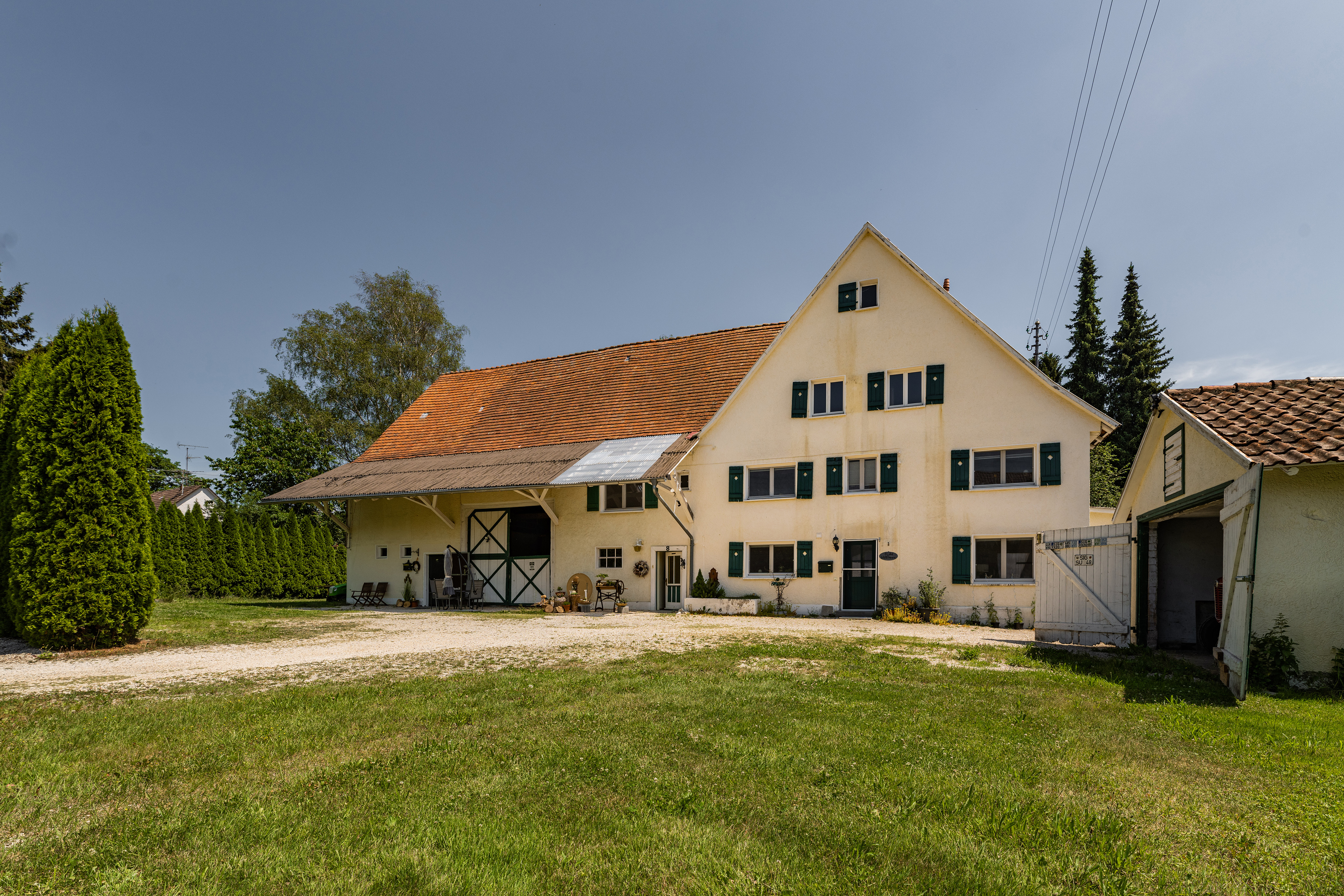 Ehemaliges Mühlengebäude Nähe Mengen