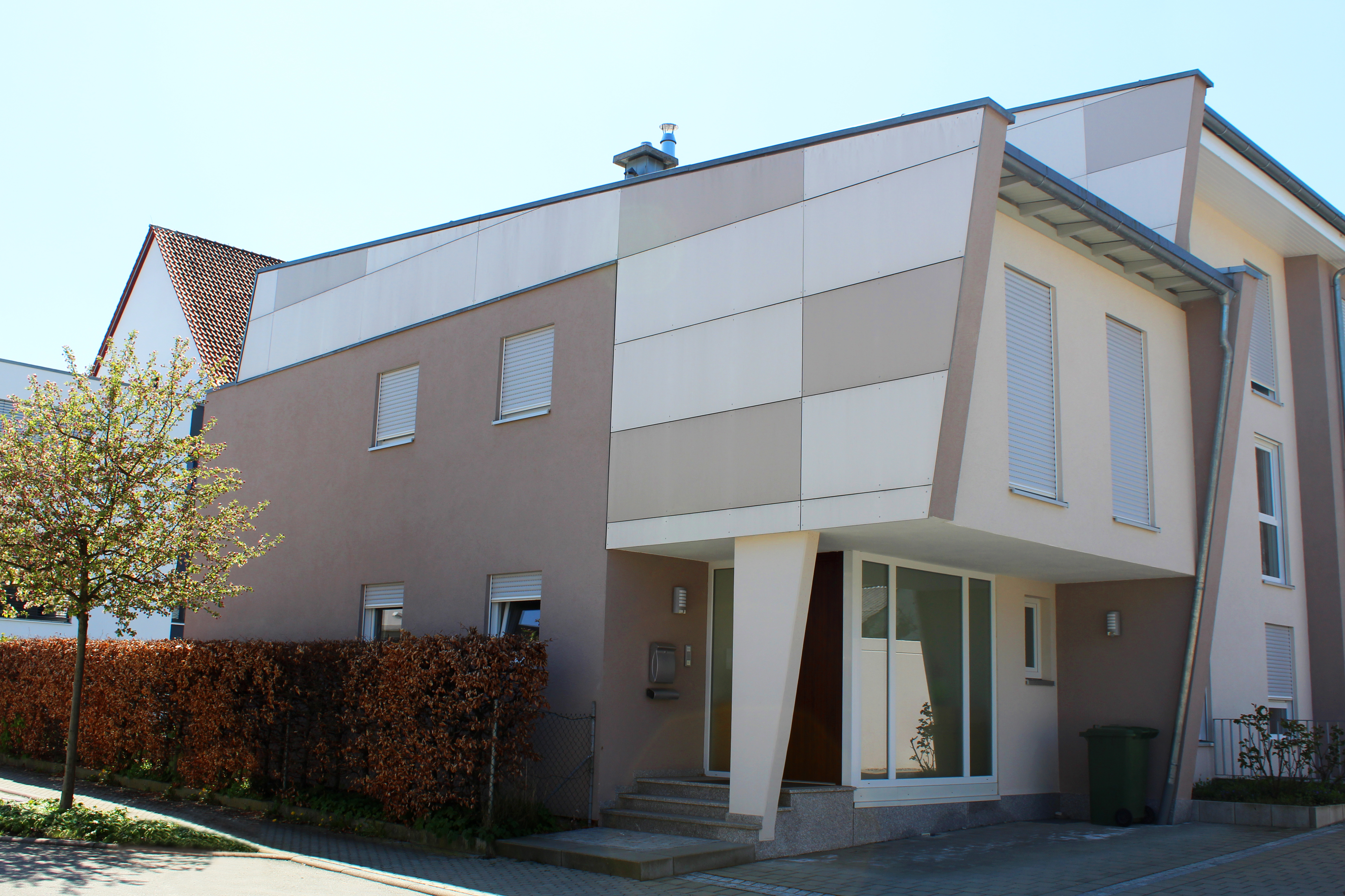Modernes Reihenendhaus in Bad Saulgau, Gutenbergstraße